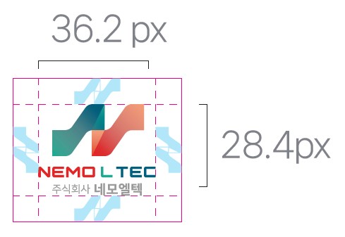 네모엘텍_로고비율